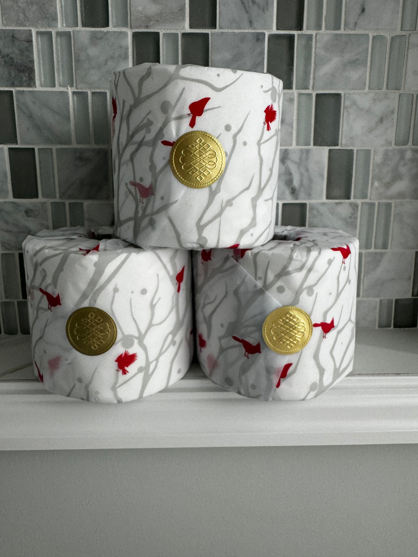 Cardinal Bathroom Tissue Gift Set