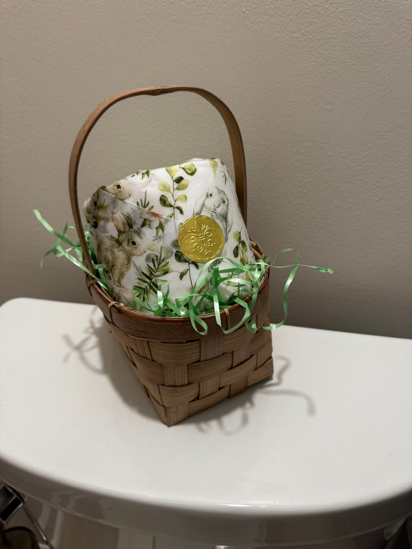 Easter Bunny Bathroom Toilet Tissue Gift Set