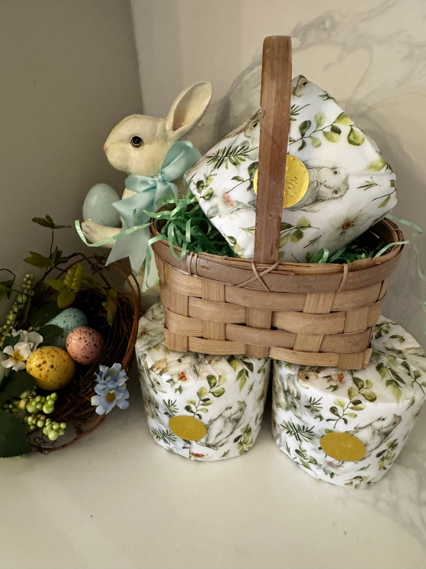 Easter Bunny Bathroom Toilet Tissue Gift Set