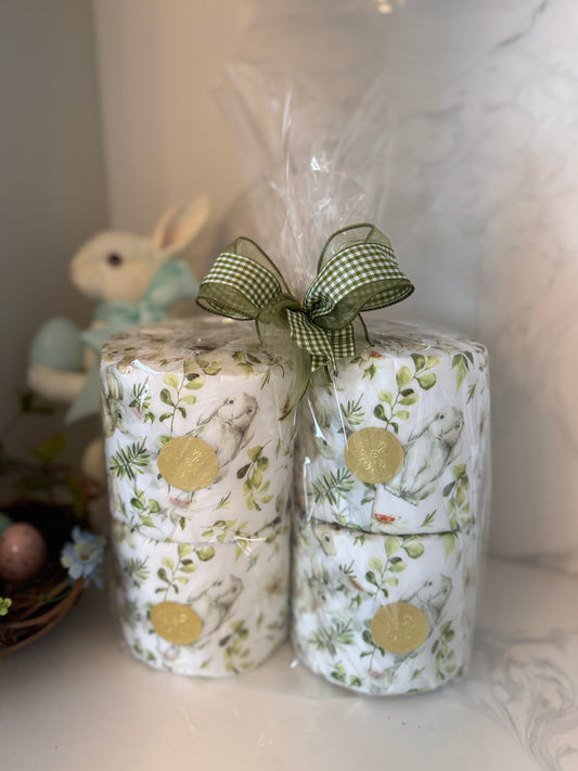 Easter Bunny Bathroom Toilet Tissue Gift Set