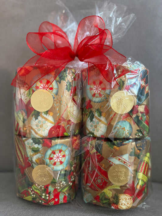 Elegant Christmas Bathroom Tissue Gift Set