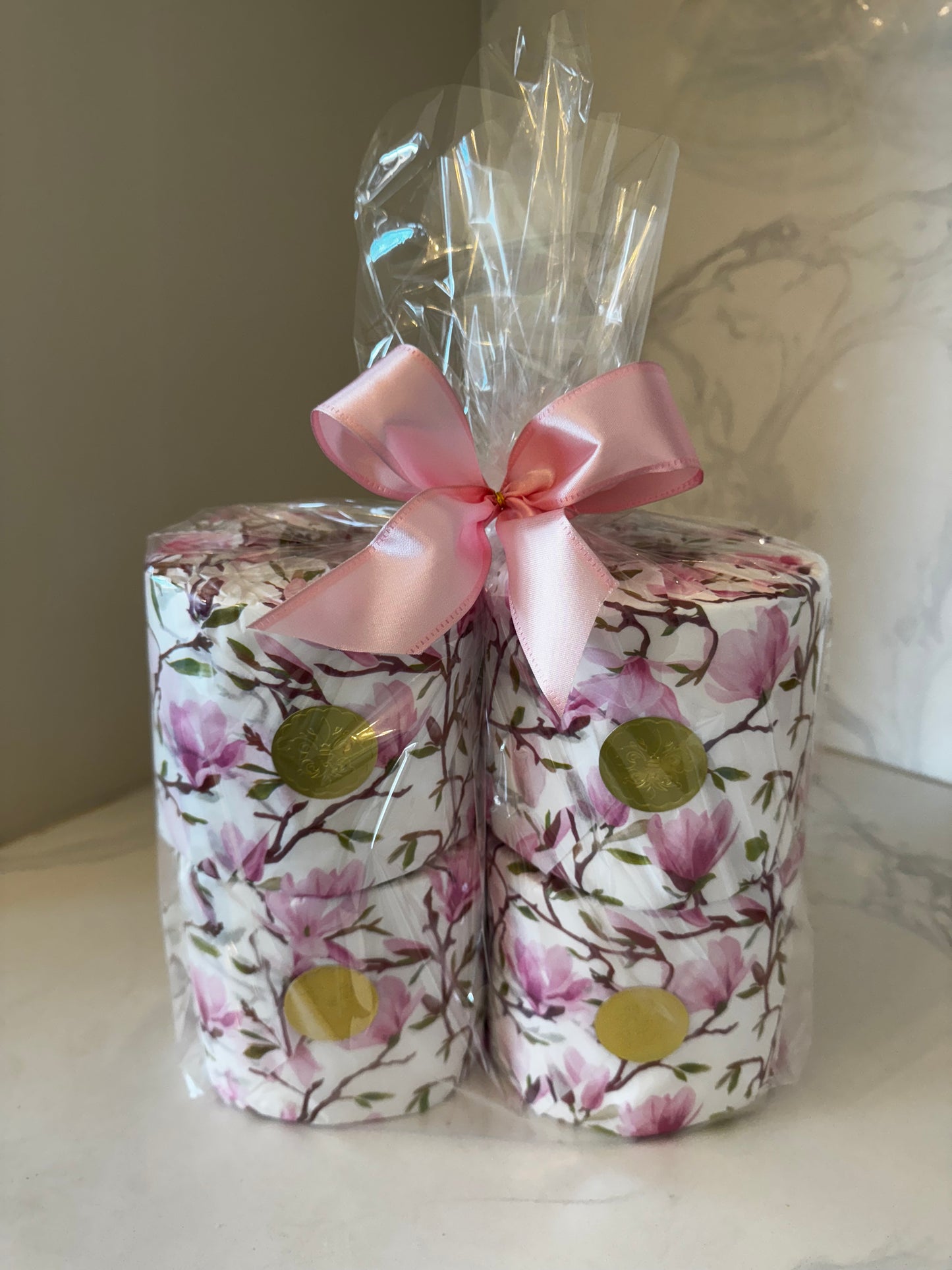 Magnolia Blooms Bathroom Toilet Tissue